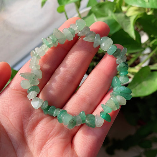 Aventurine Stone Chip bracelet